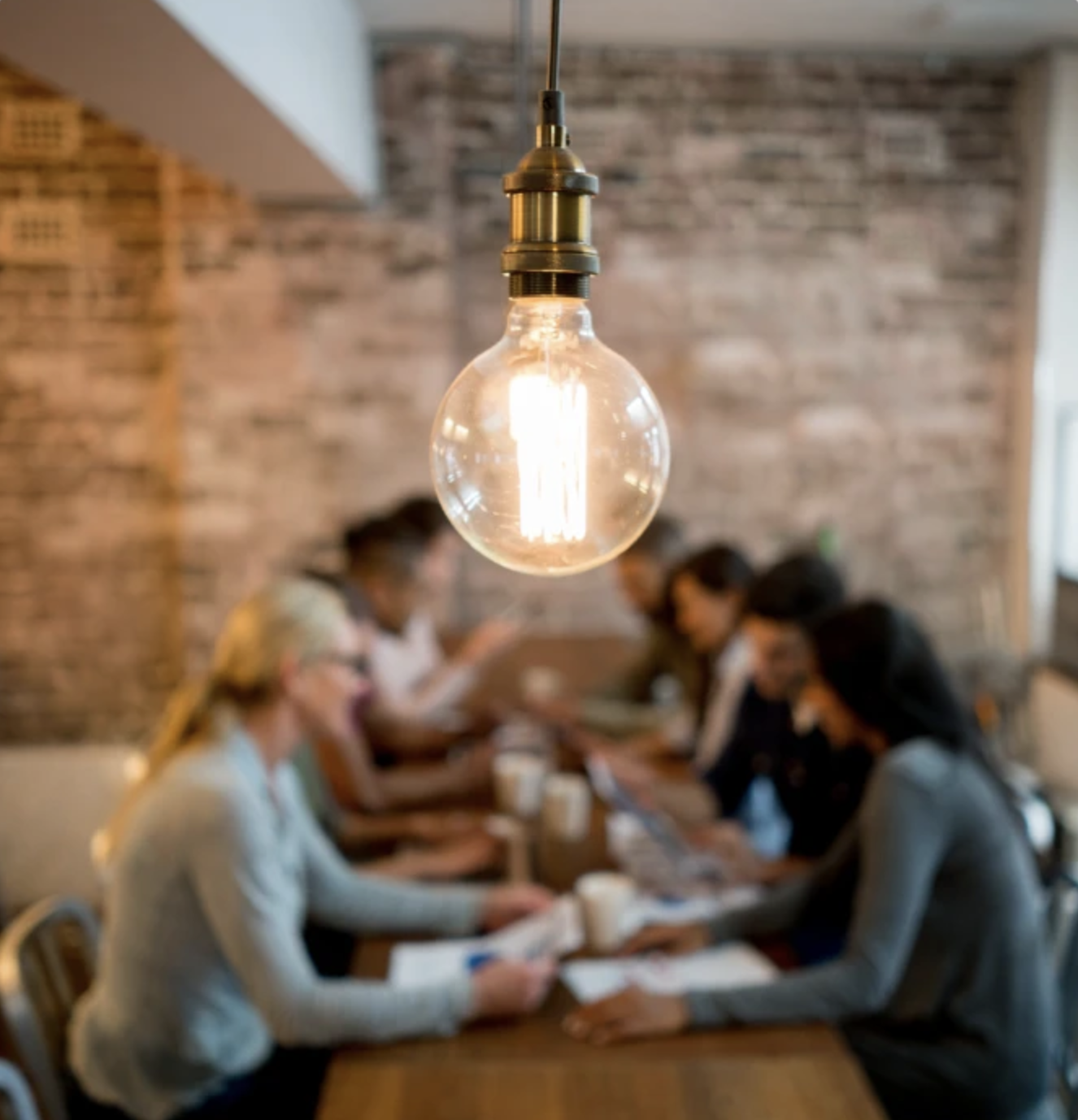 Tech enthusiasts collaborating